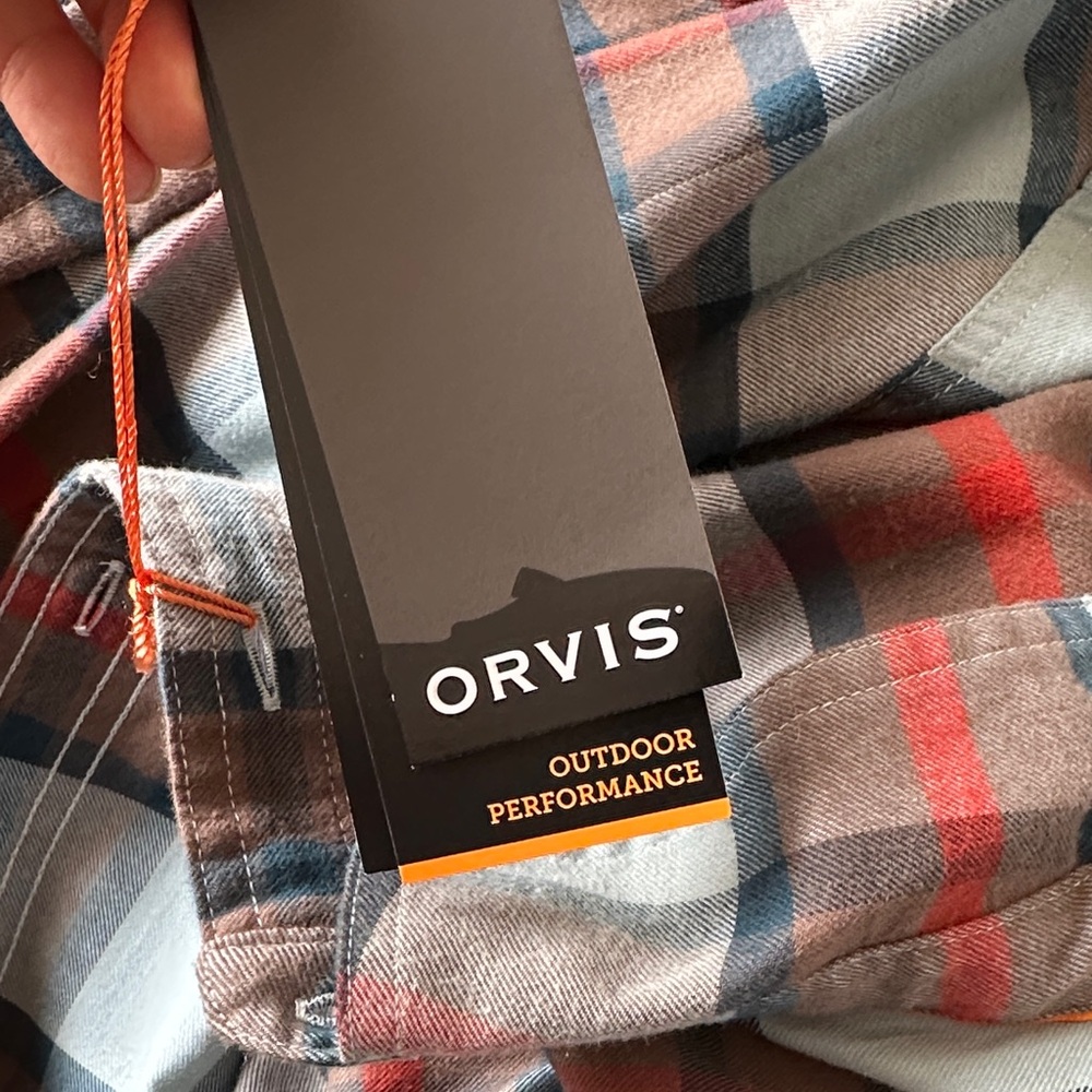 The Orvis Company Multicolor Plaid Shirt - Picture 3 of 3